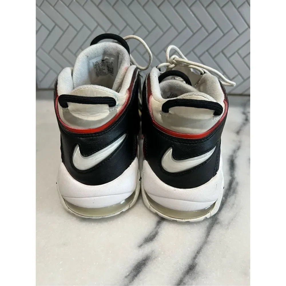 Nike Air More Uptempo '96 Primary Colors Sail Black Multicolor DM1297-100 SZ10.5